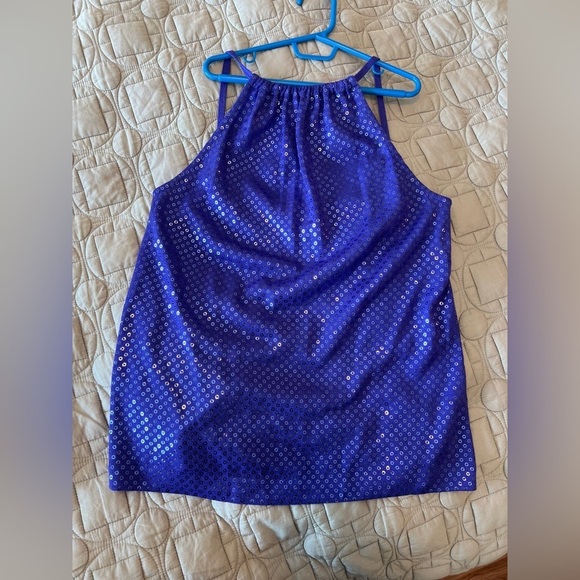 St. John Sequin Tank Top - Picture 2 of 12